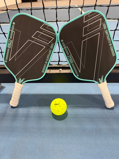 2 Pickleball Paddle & 3 Ball Combo Kit